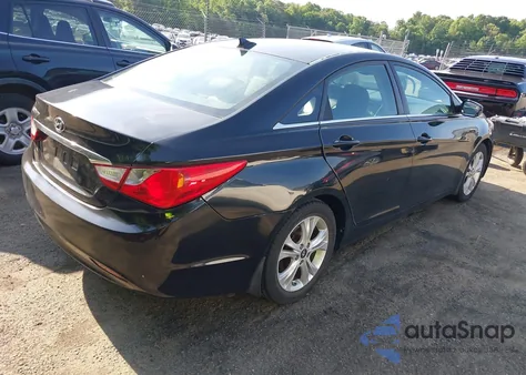 2013 Hyundai Sonata Gls из США, поврежденный, VIN 5NPEB4AC4DH670451